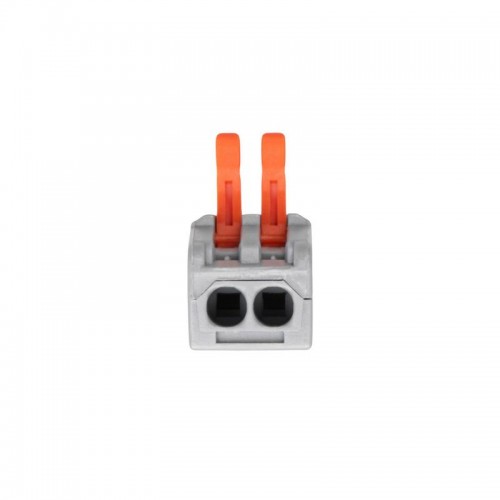 Клемма монтажная СМК PTC-2P 4222 BL/4 450В 32А 0.08-2.5(4.0)кв.мм JazzWay 5073685