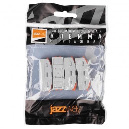 Клемма монтажная СМК PTC-2P 4222 BL/4 450В 32А 0.08-2.5(4.0)кв.мм JazzWay 5073685