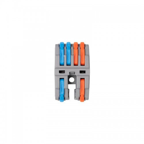 Клемма монтажная СМК PTC-2P 4224 BL/2 450В 32А 0.08-2.5(4.0)кв.мм JazzWay 5073760