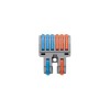 Клемма монтажная СМК PTC-2P 4226 BL/2 450В 32А 0.08-2.5(4.0)кв.мм JazzWay 5073784