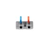 Клемма монтажная СМК PTC-2P 4226 BL/2 450В 32А 0.08-2.5(4.0)кв.мм JazzWay 5073784