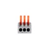 Клемма монтажная СМК PTC-3P 4233 450В 32А 0.08-2.5(4.0)кв.мм JazzWay 5073944