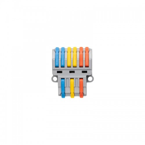 Клемма монтажная СМК PTC-3P 4236 BL/2 450В 32А 0.08-2.5(4.0)кв.мм JazzWay 5073807