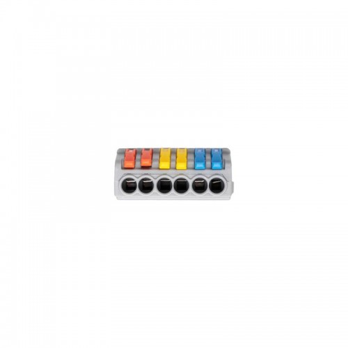 Клемма монтажная СМК PTC-3P 4236 BL/2 450В 32А 0.08-2.5(4.0)кв.мм JazzWay 5073807
