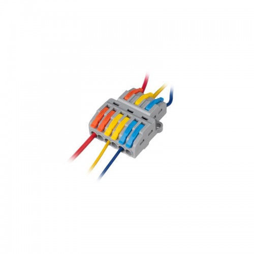Клемма монтажная СМК PTC-3P 4236 BL/2 450В 32А 0.08-2.5(4.0)кв.мм JazzWay 5073807
