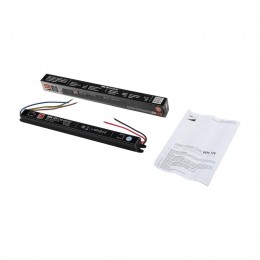 Блок питания для светодиодной ленты 40Вт 3.3А 12В IP67 BSPS влагозащ. метал. JazzWay 3329266A