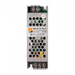 Блок питания для светодиодной ленты 60Вт 5А 12В IP20 BSPS метал. JazzWay 3329327A