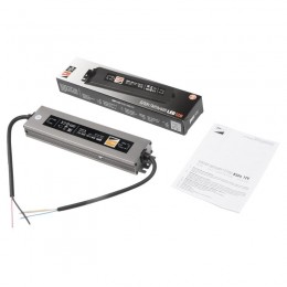 Блок питания для светодиодной ленты 100Вт 8.3А 12В IP67 BSPS влагозащ. метал. JazzWay 3329280A