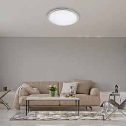 Светильник светодиодный декоративный PPB Planet Dim 72Вт 3000-6500К IP20 d570х78 настенно-потолочный бытовой с пультом JazzWay 5012134