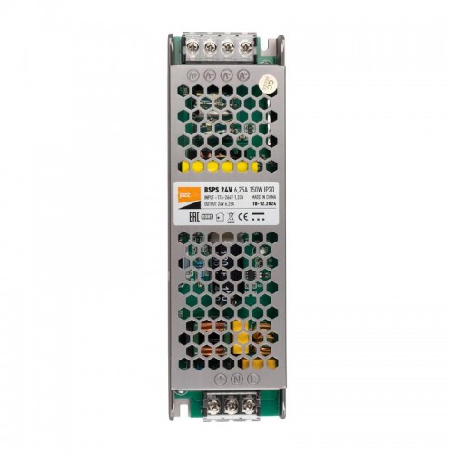 Блок питания для светодиодной ленты 150Вт 6.25А 24В IP20 BSPS метал. Pro+ JazzWay 5015593