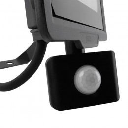 Прожектор светодиодный PFL-C3 SENSOR 50Вт 6500К IP65 ДО закален. прозр. стекло датчик движения инфракрасный Pro JazzWay 5026940A