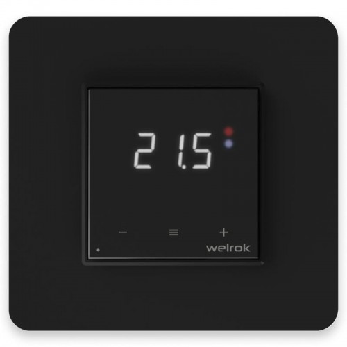 Терморегулятор для теплого пола с Wi-Fi oz bk atl Welrok 4660251141554