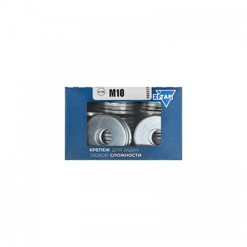 Шайба кузовная М10 DIN 9021 оцинк. (коробка) (уп.50шт) Zitar 105267