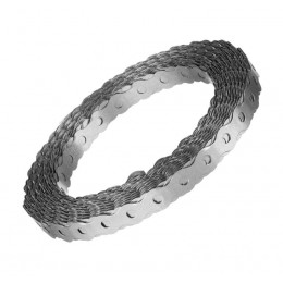 Лента перфорированная волна 12х0.55 цинк 25м Zitar 123883