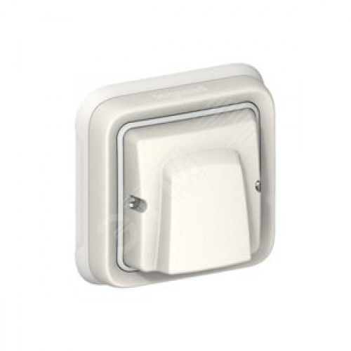 Вывод кабельный с зажимом, цвет белый