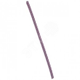 Маркировочное кольцо 1.5-2.5мм (7) белое/фиолетовое CAB3 (1000шт)