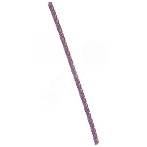 Маркировочное кольцо 1.5-2.5мм (7) белое/фиолетовое CAB3 (1000шт)