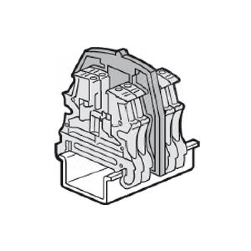 Перегородка для клемм 2 уровня шаг 6 мм