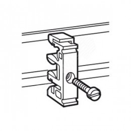 Адаптер для монтажа на рейке EN 60715 - под винт М4