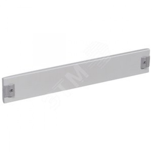 Панель лицевая сплошная металлическая с замком на 1/4 оборота XL3 800/4000 высота 100мм