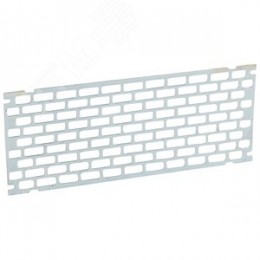 Перфорированная плита - для установки не монтируемых на рейку устройств - высота 150 мм