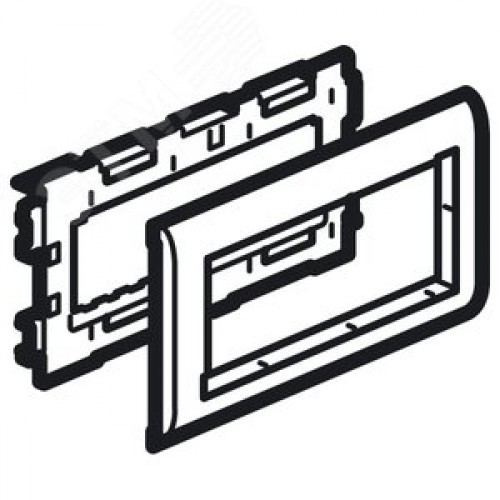 Суппорт 6 модулей MOSAIC для крышки 110мм