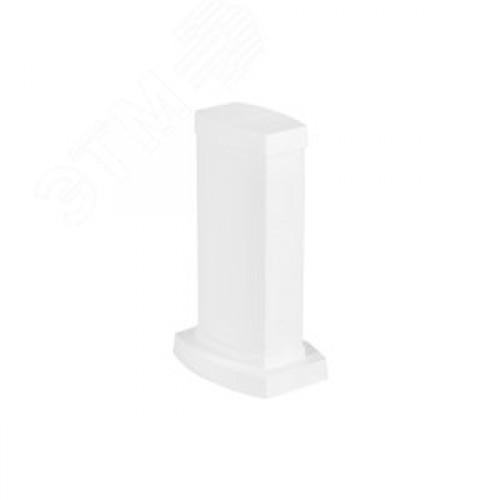 Snap-On мини-колонна пластиковая с крышкой из пластика 2 секции, высота 0,3 метра, цвет белый