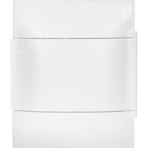 Practibox S Пластиковый щиток Навесной (ЩРн-П) 1X4 Белая дверь