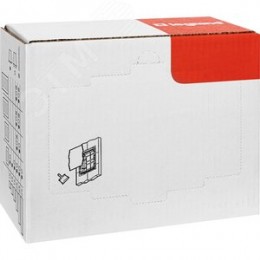 Practibox S Пластиковый щиток Навесной (ЩРн-П) 1X4 Белая дверь