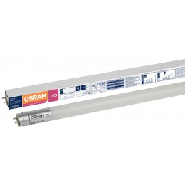 Лампа светодиодная T8 линейная LED 18Вт G13 SubstiTUBE Basic (замена 36 Вт) теплый прямое включение Osram
