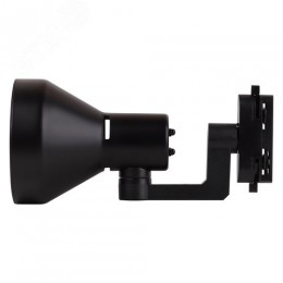 Светильник трековый на шинопровод ECO TRACKSP 1PH E27 BKCONE 40X1 RU LEDV
