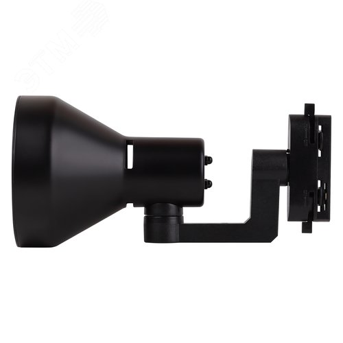 Светильник трековый на шинопровод ECO TRACKSP 1PH E27 BKCONE 40X1 RU LEDV