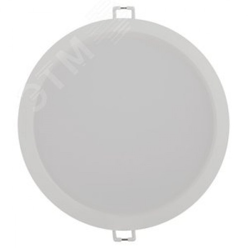 Светильник встраиваемый светодиодный ДВО 12Вт 6500К 1140Лм Белый ECOCLASS DL