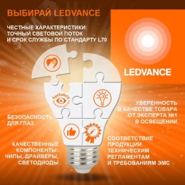 Лампа линейная люминесцентная ЛЛ 18вт L 18/640 G13белая Osram