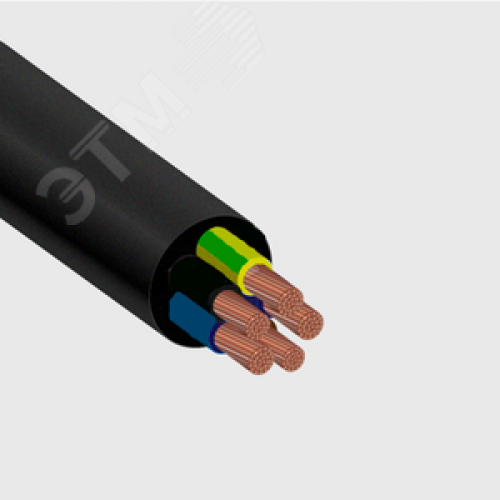 Кабель силовой КГ-ХЛ 3х6+2х6(PE.N)-220/380В-3
