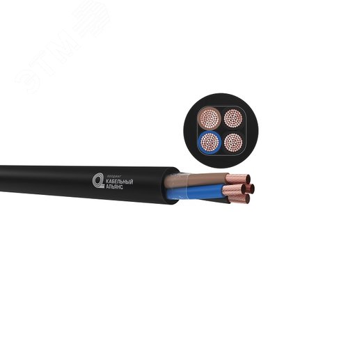 Кабель силовой КГ-ХЛ 3х16+1х16(N)-220/380В-3
