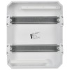 Корпус пластиковый ЩРВ-П-24 черная прозрачная дверь IP41 GENERICA