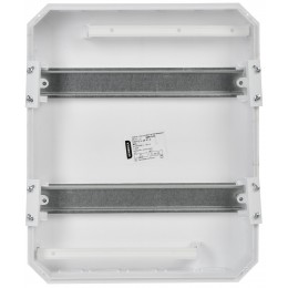 Корпус пластиковый ЩРВ-П-24 черная прозрачная дверь IP41 GENERICA