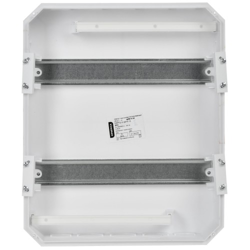Корпус пластиковый ЩРВ-П-24 черная прозрачная дверь IP41 GENERICA