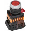 Кнопка ABLFS-22 красный d22мм неон/240В NO+NC GENERICA