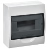 Корпус пластиковый ЩРН-П-8 черная прозрачная дверь IP41 GENERICA