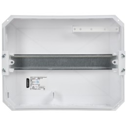 Корпус пластиковый ЩРВ-П-12 черная прозрачная дверь IP41 GENERICA