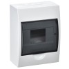 Корпус пластиковый ЩРН-П-6 черная прозрачная дверь IP41 GENERICA