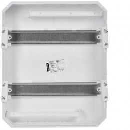 Корпус пластиковый ЩРВ-П-24 черная прозрачная дверь IP41 GENERICA