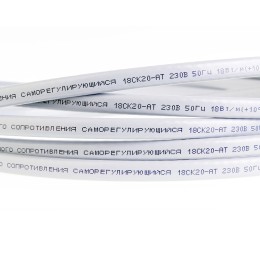 Кабель нагревательный саморегулирующийся строительного применения (трубы) Extherm 18CK20-AT, 18 Вт/м, термопласт