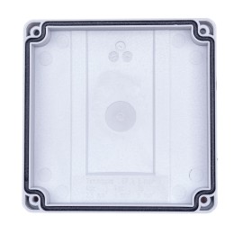 Коробка распределительная 110*110*67 мм IP 66, серая, в комплекте с клеммным рядом 5х6 кв.мм, 41А 