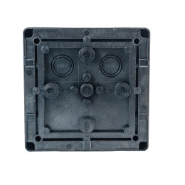 Коробка распределительная Extherm JB-100-BL       140*140*76 мм IP 66, черная, в комплекте с        клеммным рядом 10х10 кв.мм., 76А