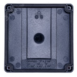 Коробка распределительная 110*110*67 мм IP 65, черная, в комплекте с клеммным рядом 5х6 кв.мм, 41А
