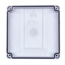 Коробка распределительная 110*110*67 мм IP 66, серая, в комплекте с клеммным рядом 5х6 кв.мм, 41А 