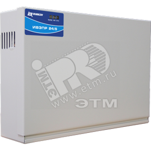 Источник вторичного электропитания резервированный ИВЭПР 24/5 2х40 -Р БР